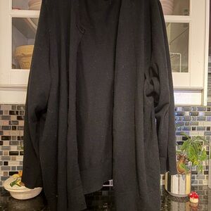 Torrid Black Knit Cardigan